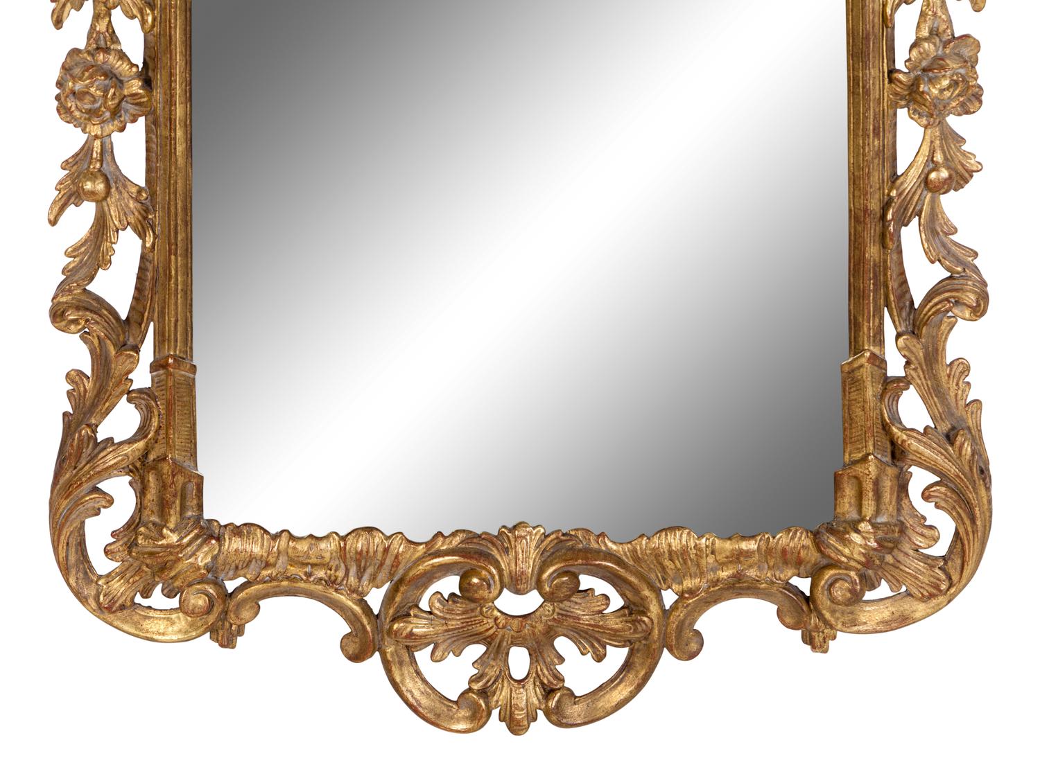 A George II Style Giltwood Mirror