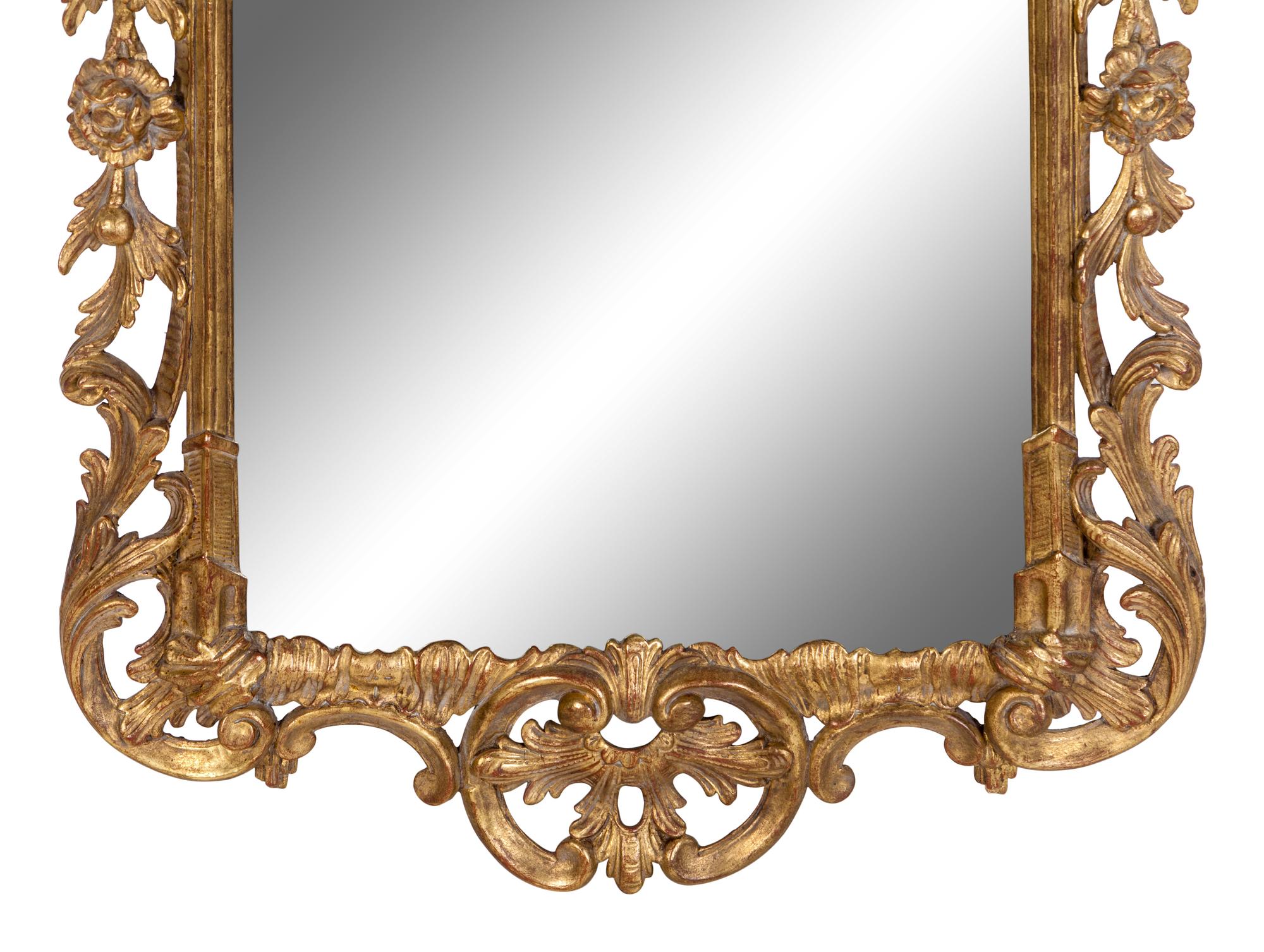 A George II Style Giltwood Mirror