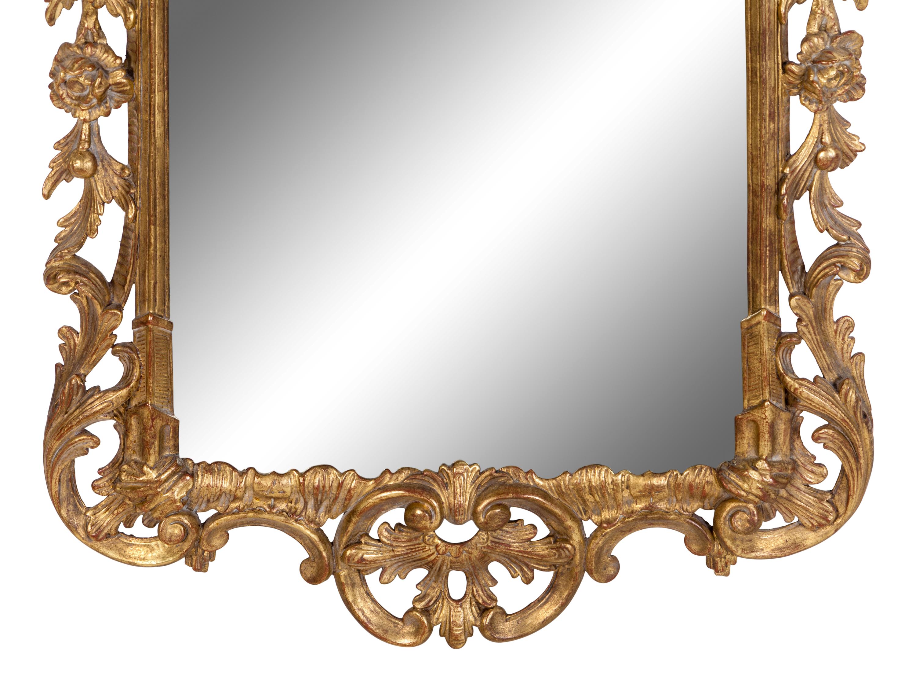 A George II Style Giltwood Mirror