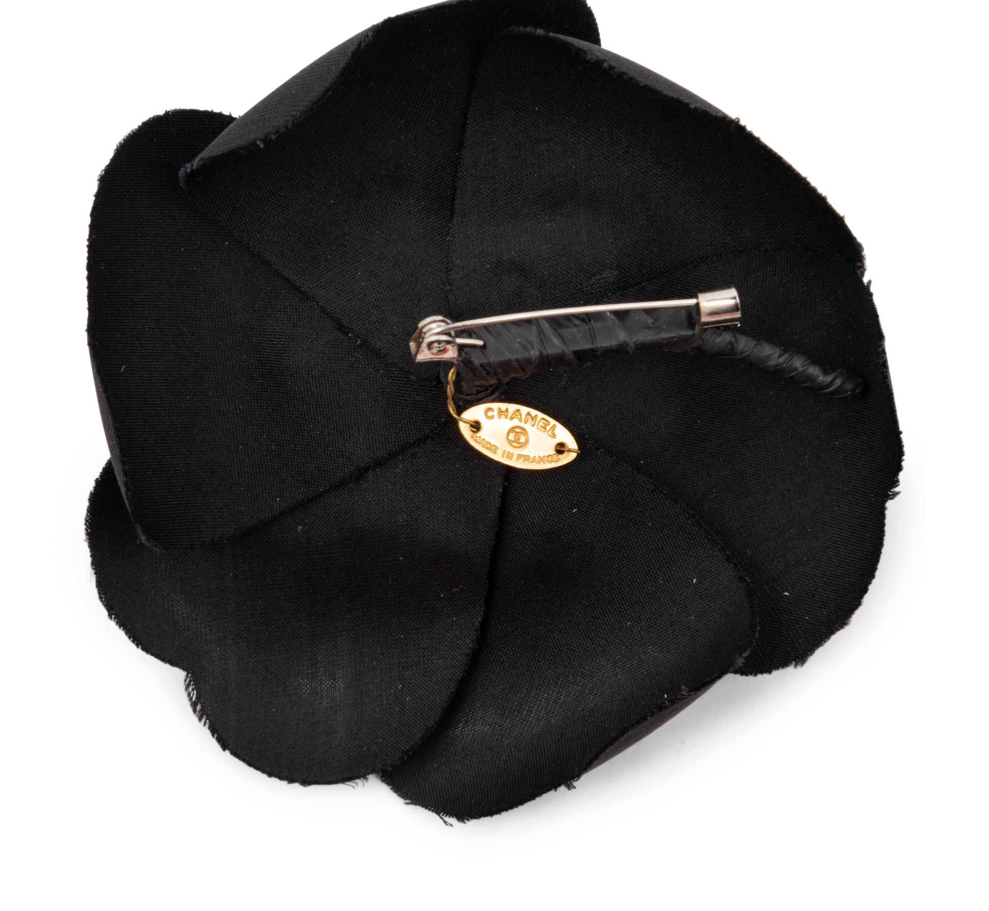 Four Chanel Camellia Pins, 1990-2000s