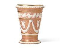 A Wedgwood Neoclassical Parcel-Gilt Vase