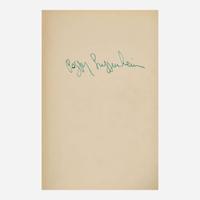 [Literature] Capote, Truman, and Peggy Guggenheim Group of 2 Titles from Peggy Guggenheim's Library