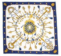 An Hermes 90cm Silk Scarf, 36" x 36".