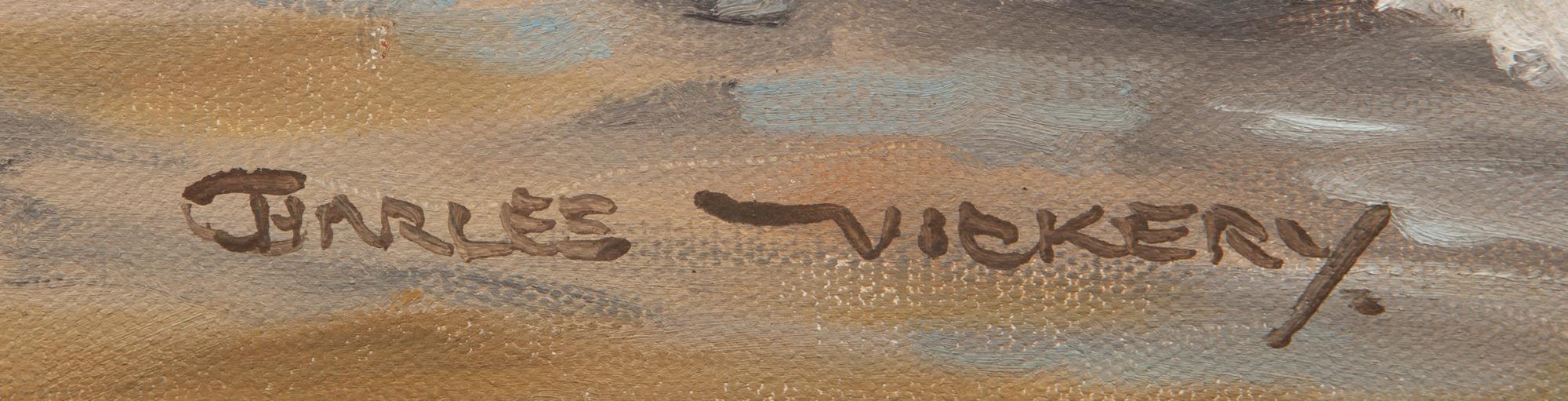 Rowboat Moored on Beach