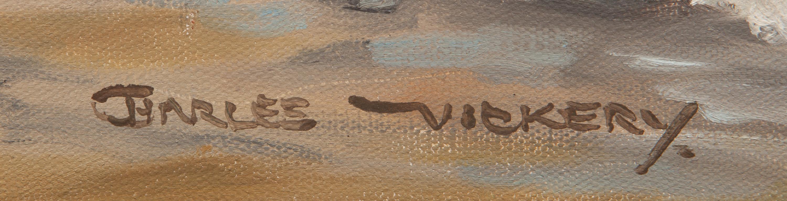 Rowboat Moored on Beach