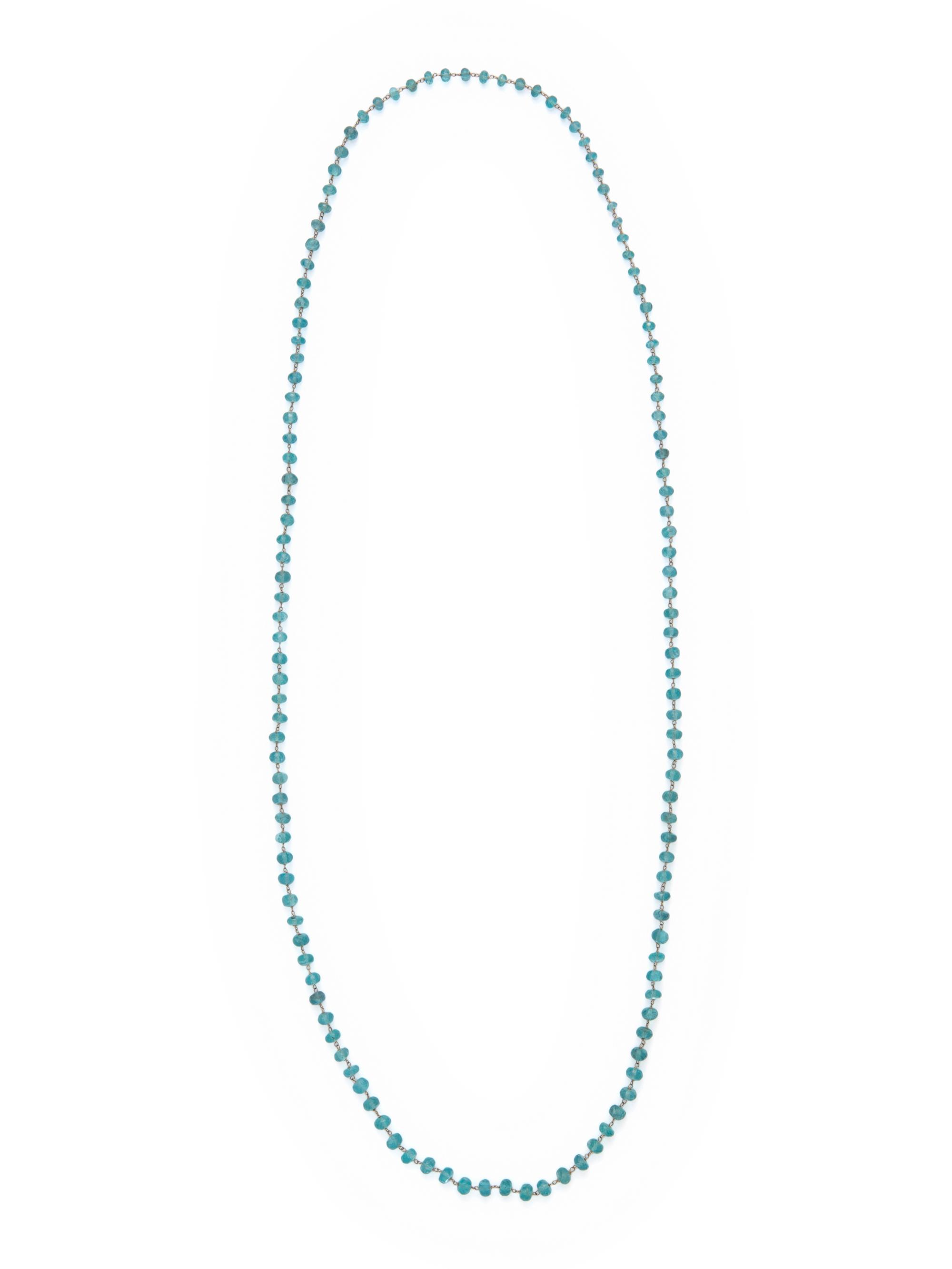 APATITE LONGCHAIN NECKLACE