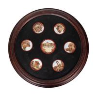 An Italian Micromosaic and Walnut Table