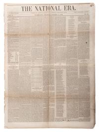 [SLAVERY & ABOLITION]. A group of 4 issues of the anti-slavery paper, The National Era . Washington, DC: American and Foreign Anti-Slavery Society, 1848.