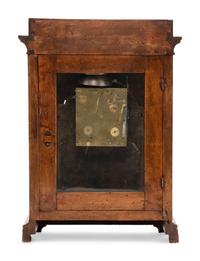 A Continental Walnut Bracket Clock