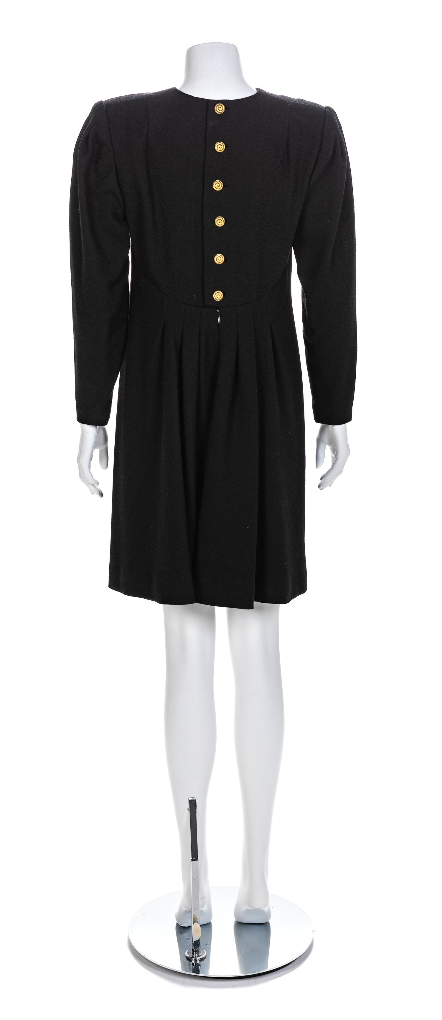 Pauline Trigère Dress, 1980s — Sold to benefit the Art Acquisition Fund at the Indianapolis Museum of Art at Newfield.