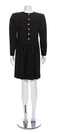Pauline Trigère Dress, 1980s — Sold to benefit the Art Acquisition Fund at the Indianapolis Museum of Art at Newfield.