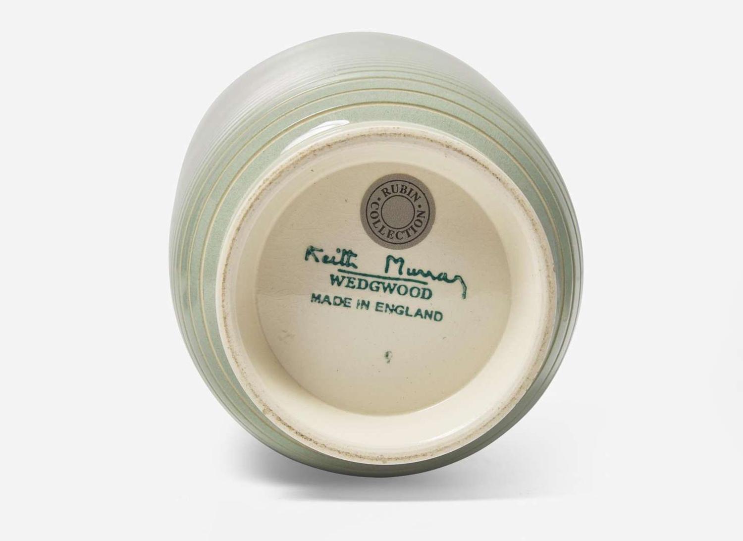 Three Wedgwood Keith Murray Designed Gray Glazed Vessels, UK, 1930s