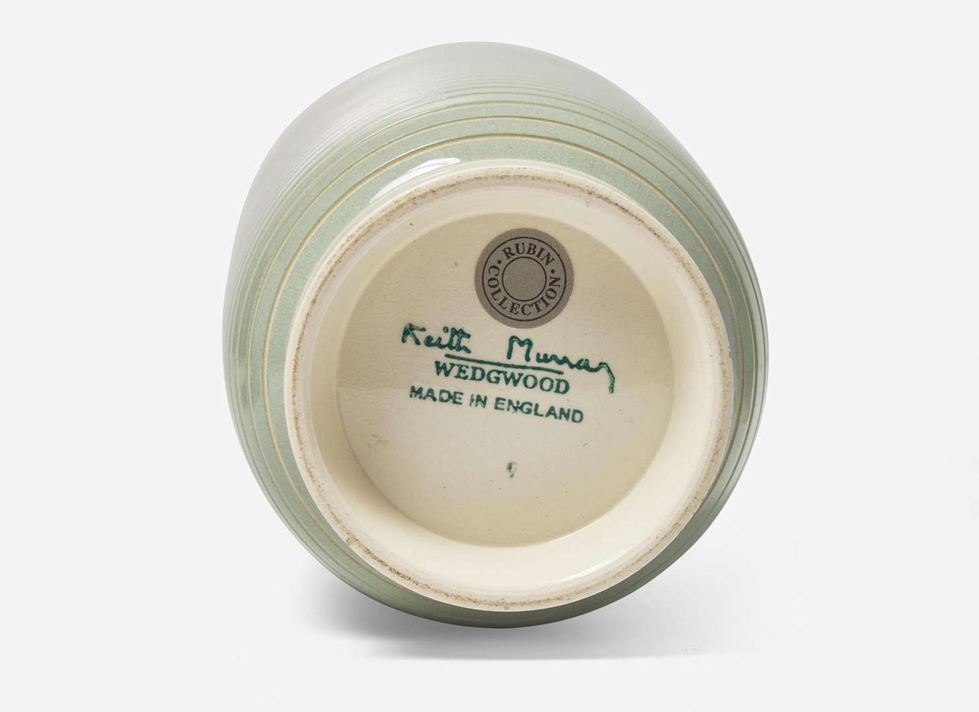 Three Wedgwood Keith Murray Designed Gray Glazed Vessels, UK, 1930s