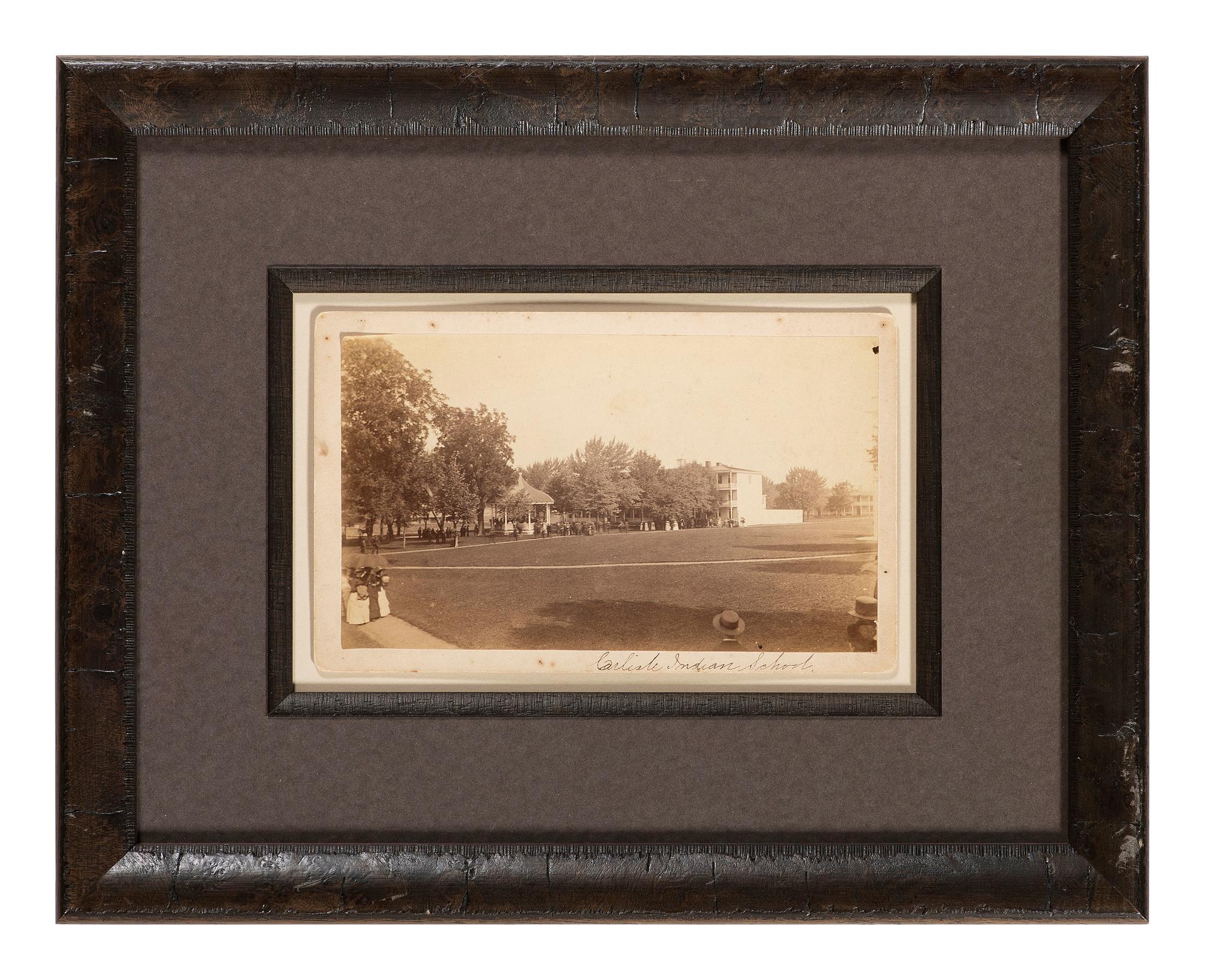 [CHOATE, John N. (1848-1902), photographer]. 3 photographs featuring Carlisle Indian School locations and events incl. Christmas party. [Carlisle, PA], n.d.