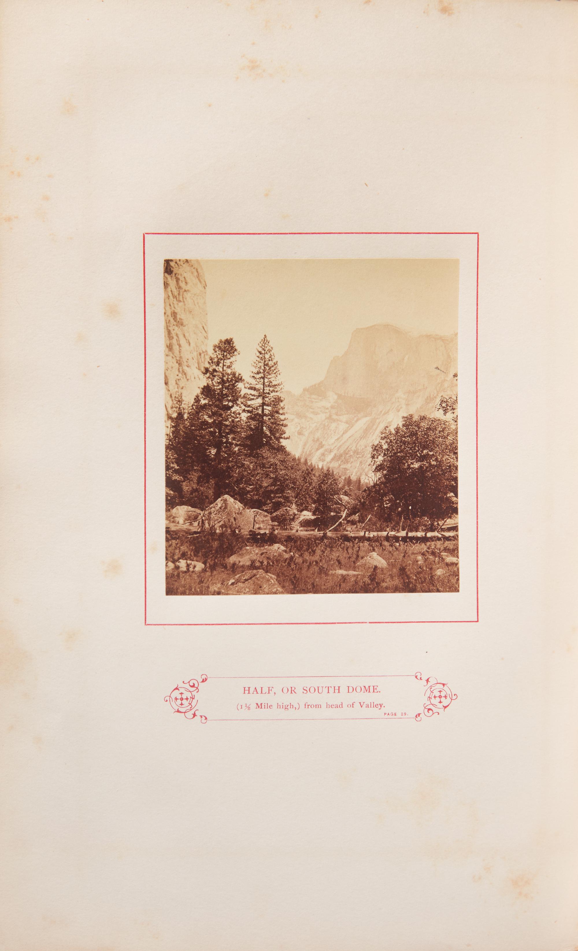 [Americana] Kneeland, Samuel, and John P. Soule. The Wonders of the Yosemite Valley, and of California