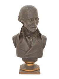 A Continental Bronze Bust