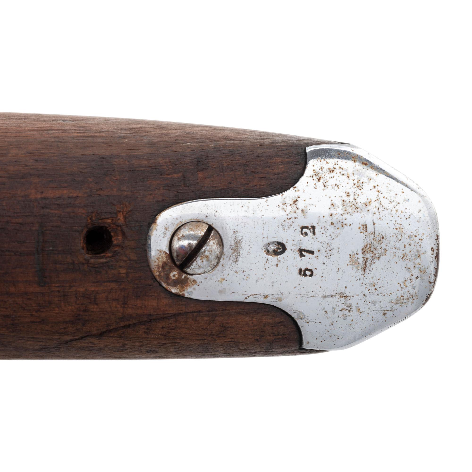 Nickel Plated Swiss Vetterli M.78 Rifle