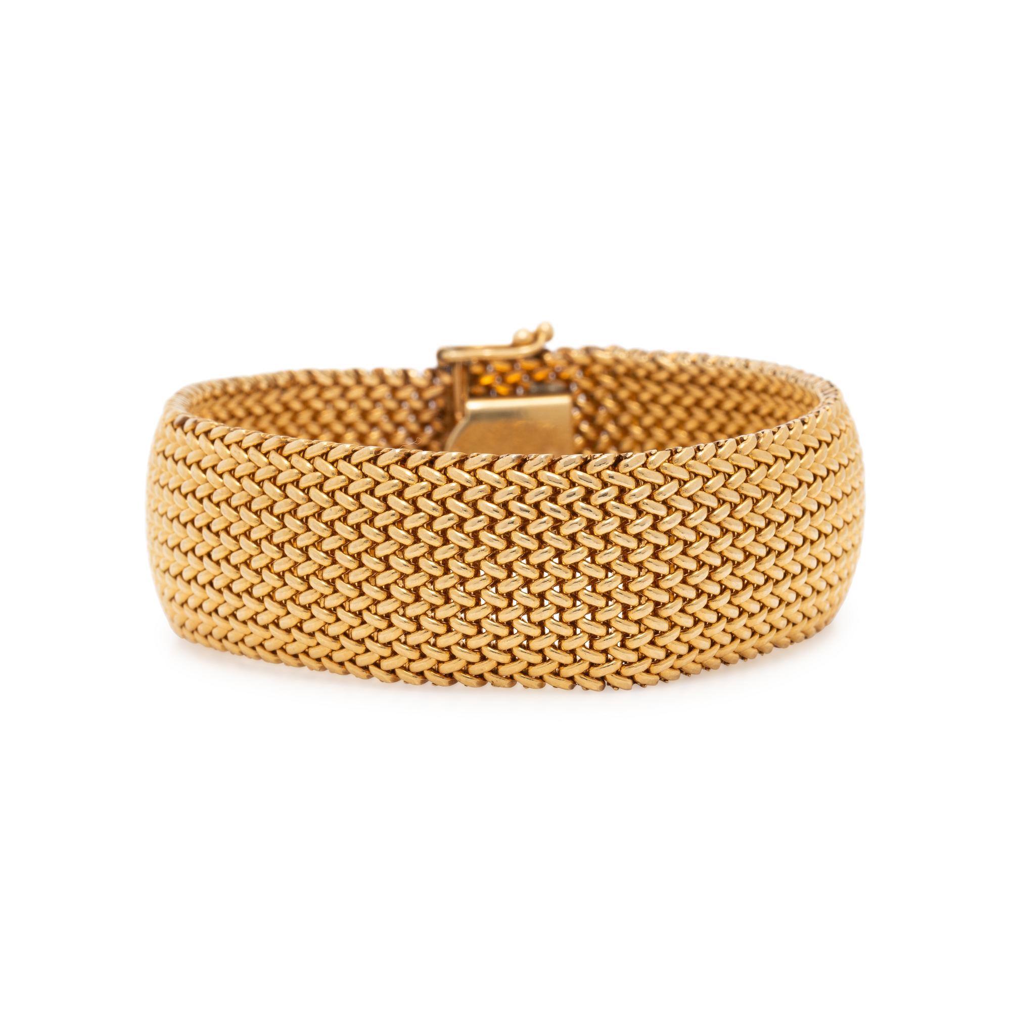 YELLOW GOLD BRACELET