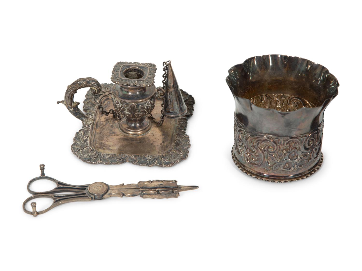 A Group of English Silver Articles
