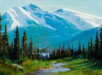 Mountain and Stream