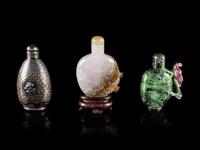 Three Chinese Snuff Bottles
