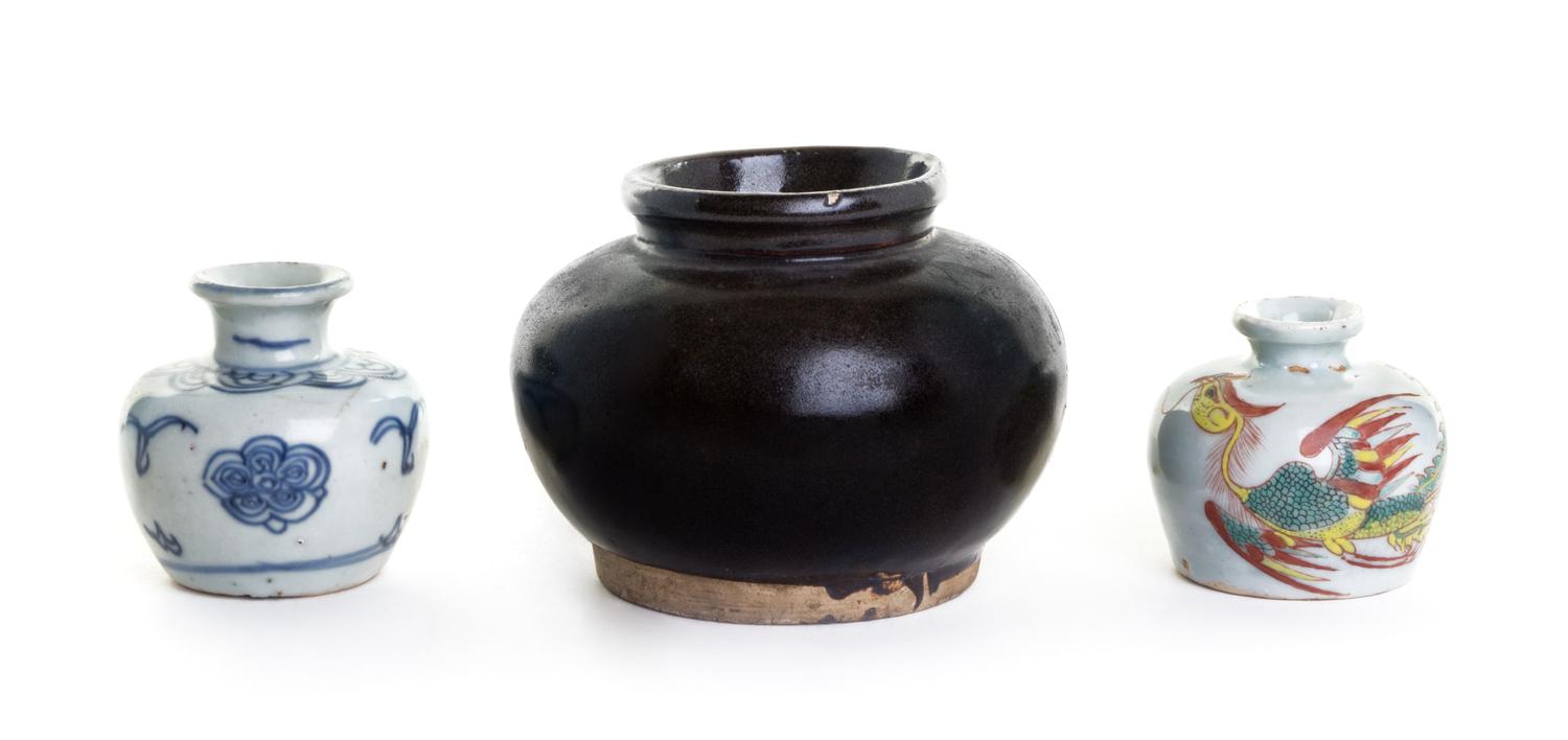 Three Ceramic Jars