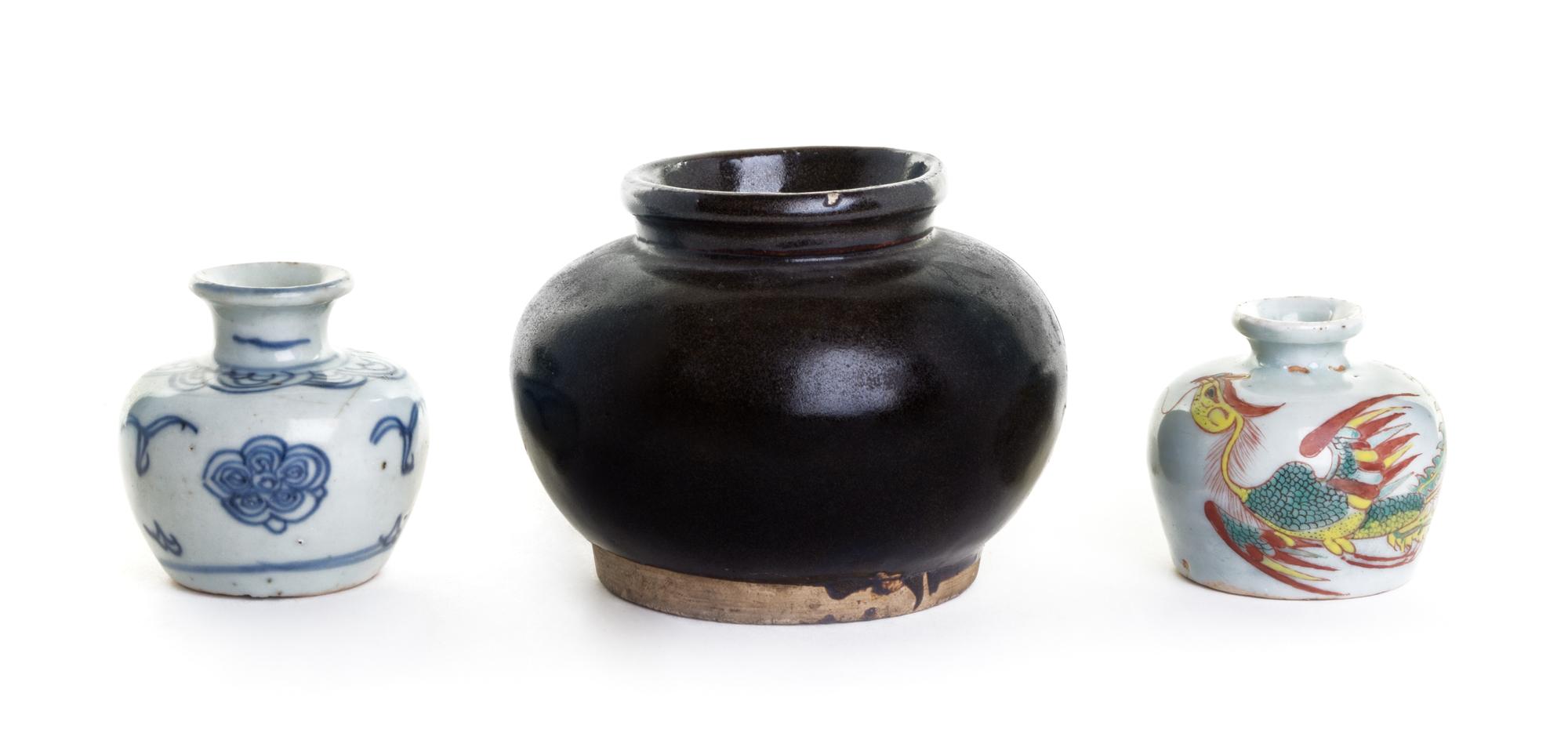 Three Ceramic Jars