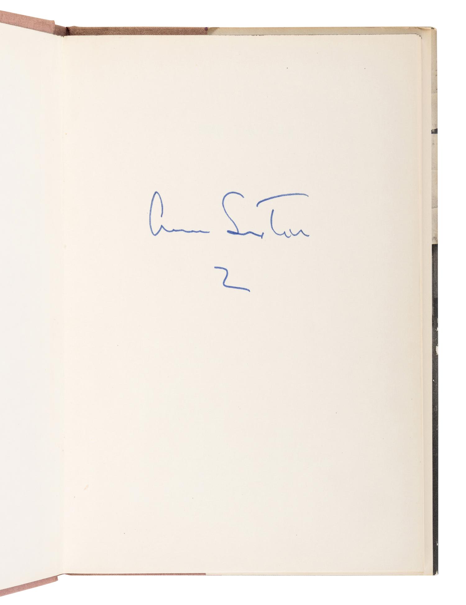 SEXTON, Anne (1928–1974). A group of 10 works of poetry, MANY SIGNED, comprising: