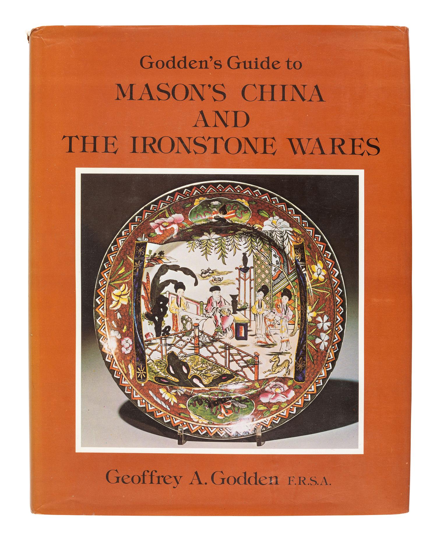 A Mason's Ironstone Chinoiserie-Decorated Partial Dinner Service
