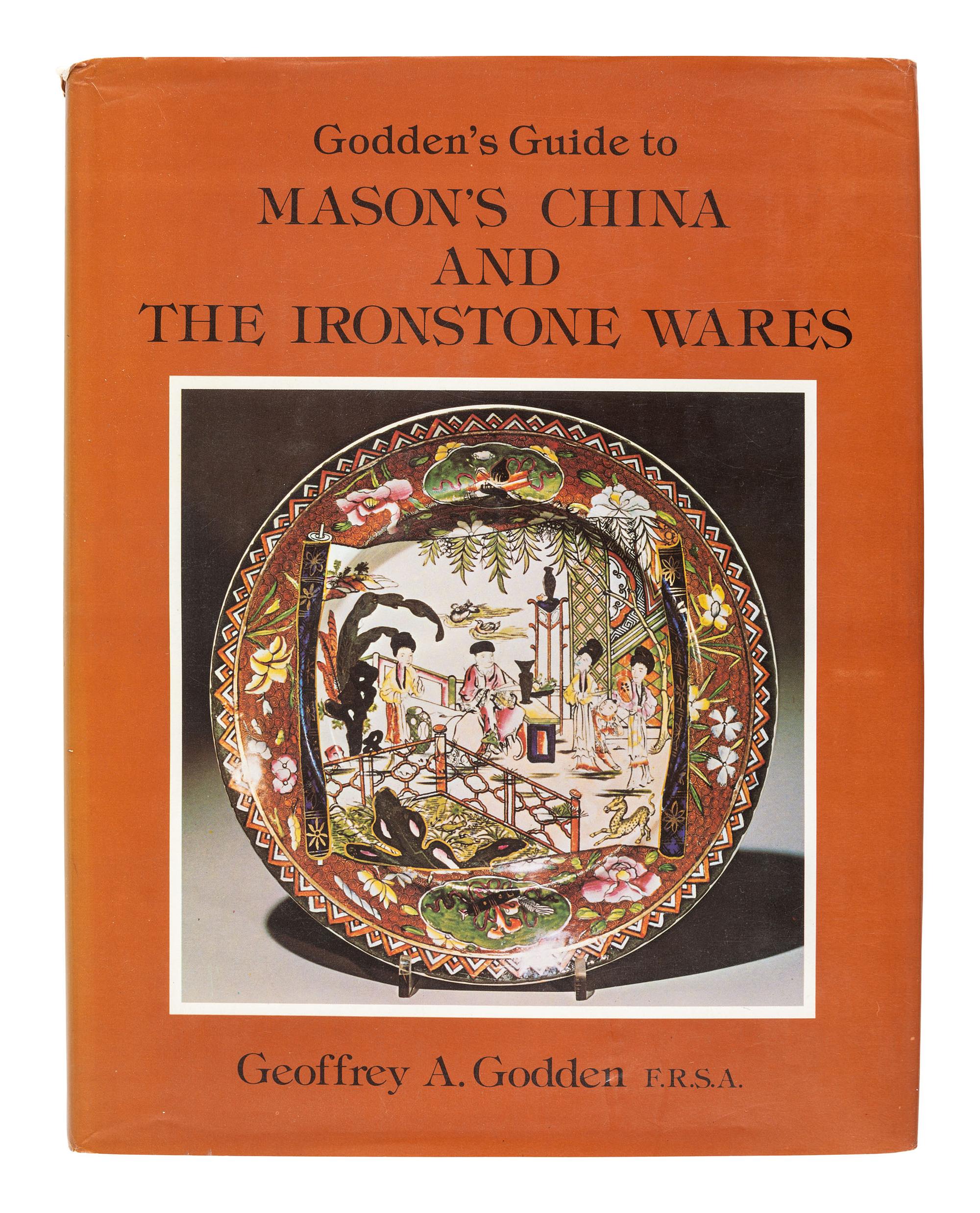 A Mason's Ironstone Chinoiserie-Decorated Partial Dinner Service