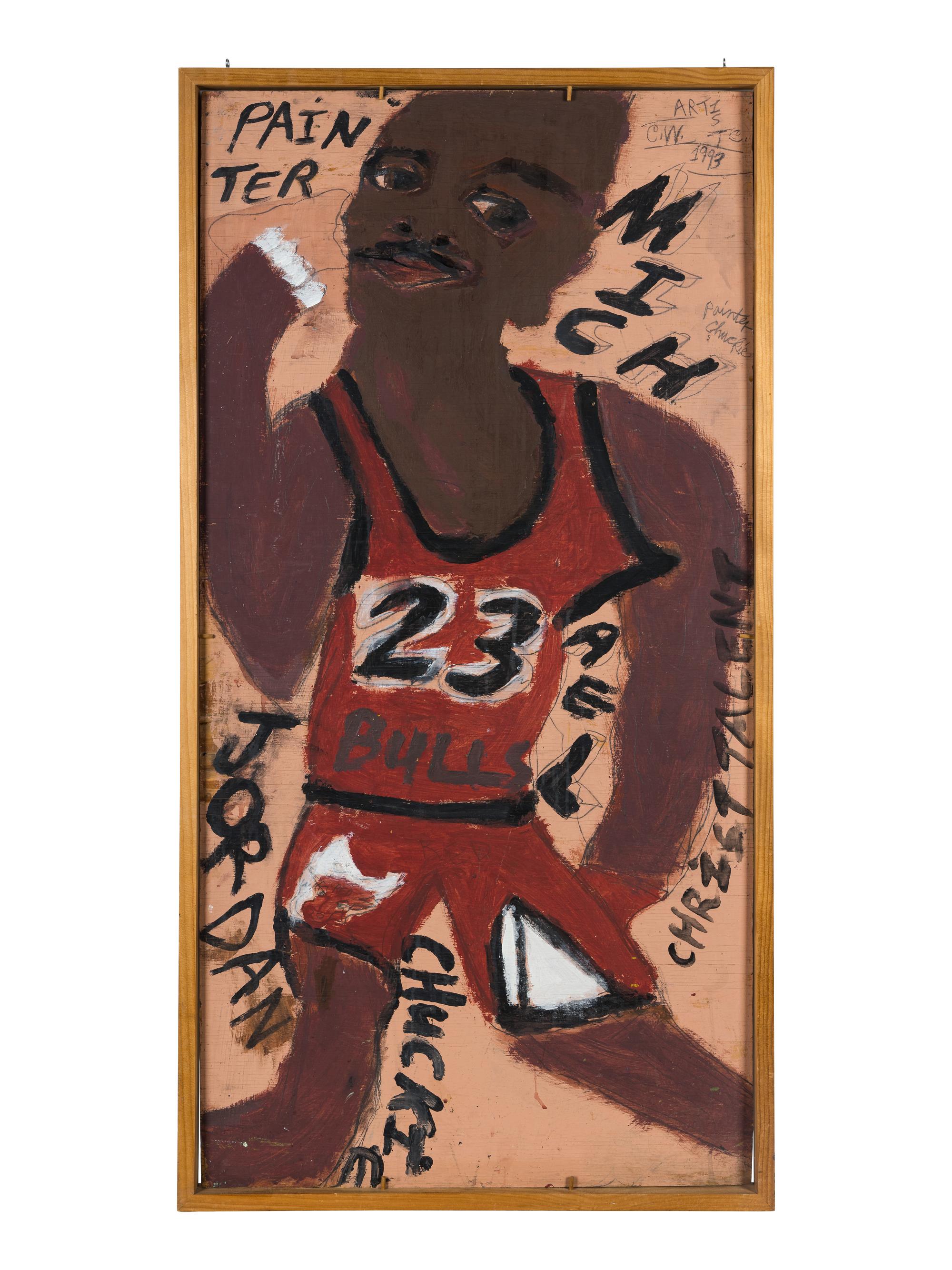 Lord Savior (Jesus Christ) and Michael Jordan Christ Talent (a double-sided work)