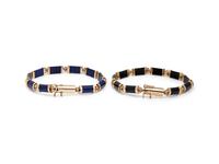 COLLECTION OF HARDSTONE AND YELLOW GOLD JEWELRY