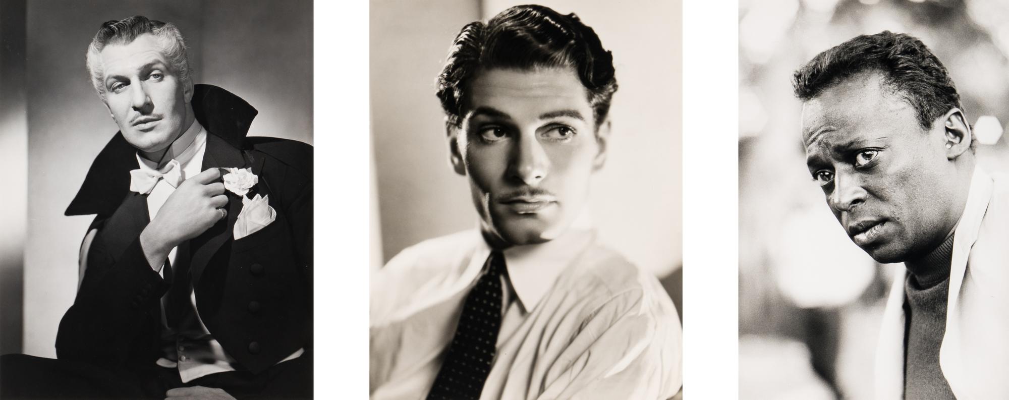 [HOLLYWOOD]. A group of 7 photographs of actors and musicians.
