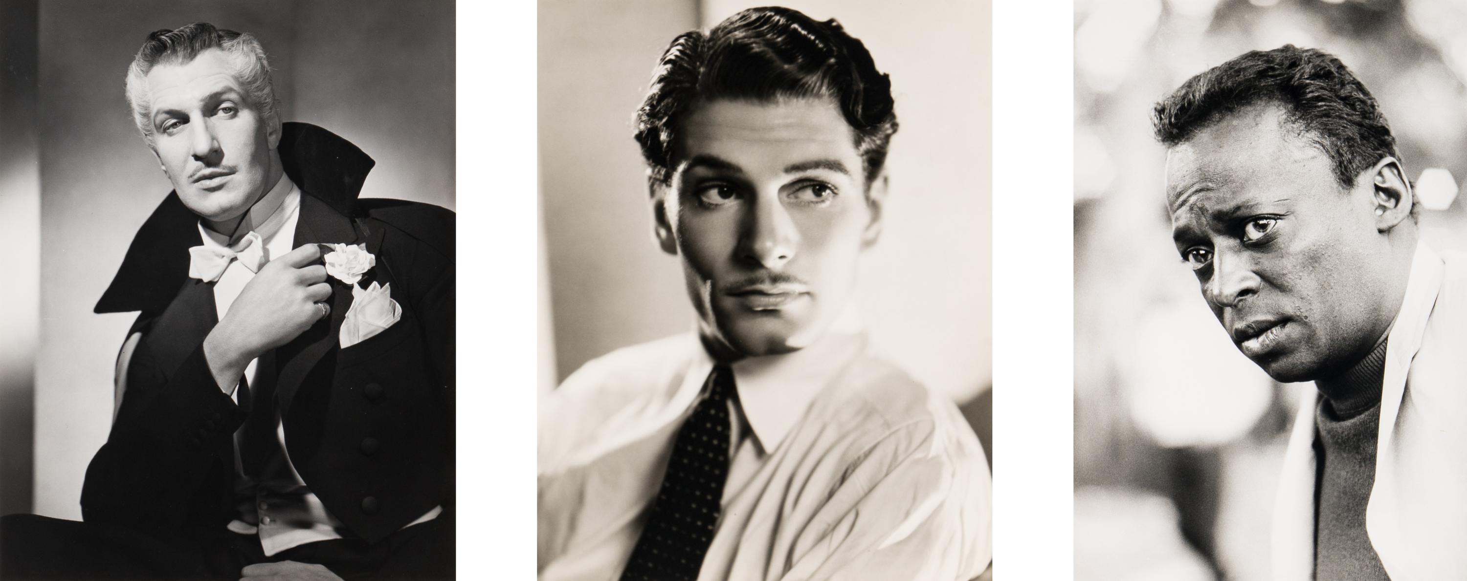 [HOLLYWOOD]. A group of 7 photographs of actors and musicians.