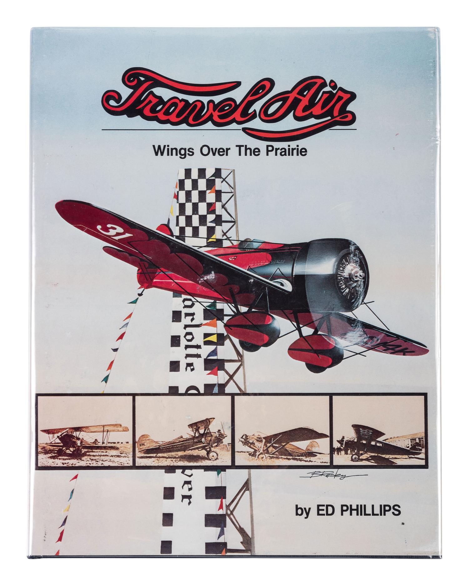 [AVIATION]. SMITH, Edgar B. (1896-1966), photographer. Rare photographic salesman aviation album documenting various airplanes and their construction at the plant of the Travel Air Manufacturing Company of Wichita, Kansas. Ca 1929.