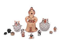 A Menagerie of Miniature Pueblo Pottery