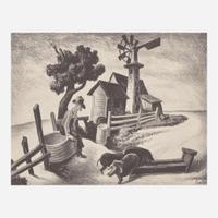 [Prints] Benton, Thomas Hart Homestead (In the Ozarks)