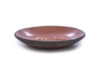 A Redware Slip Glazed Plate