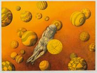 John Wilde, (American, 1919-2006), J + J Enter the Kingdom of Heaven, 1997