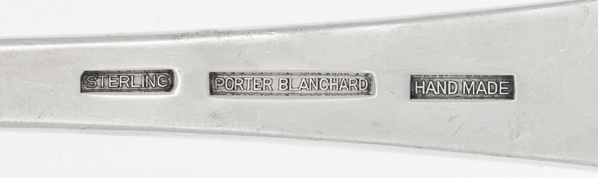 A Large Collection of Porter Blanchard Flatware Articles