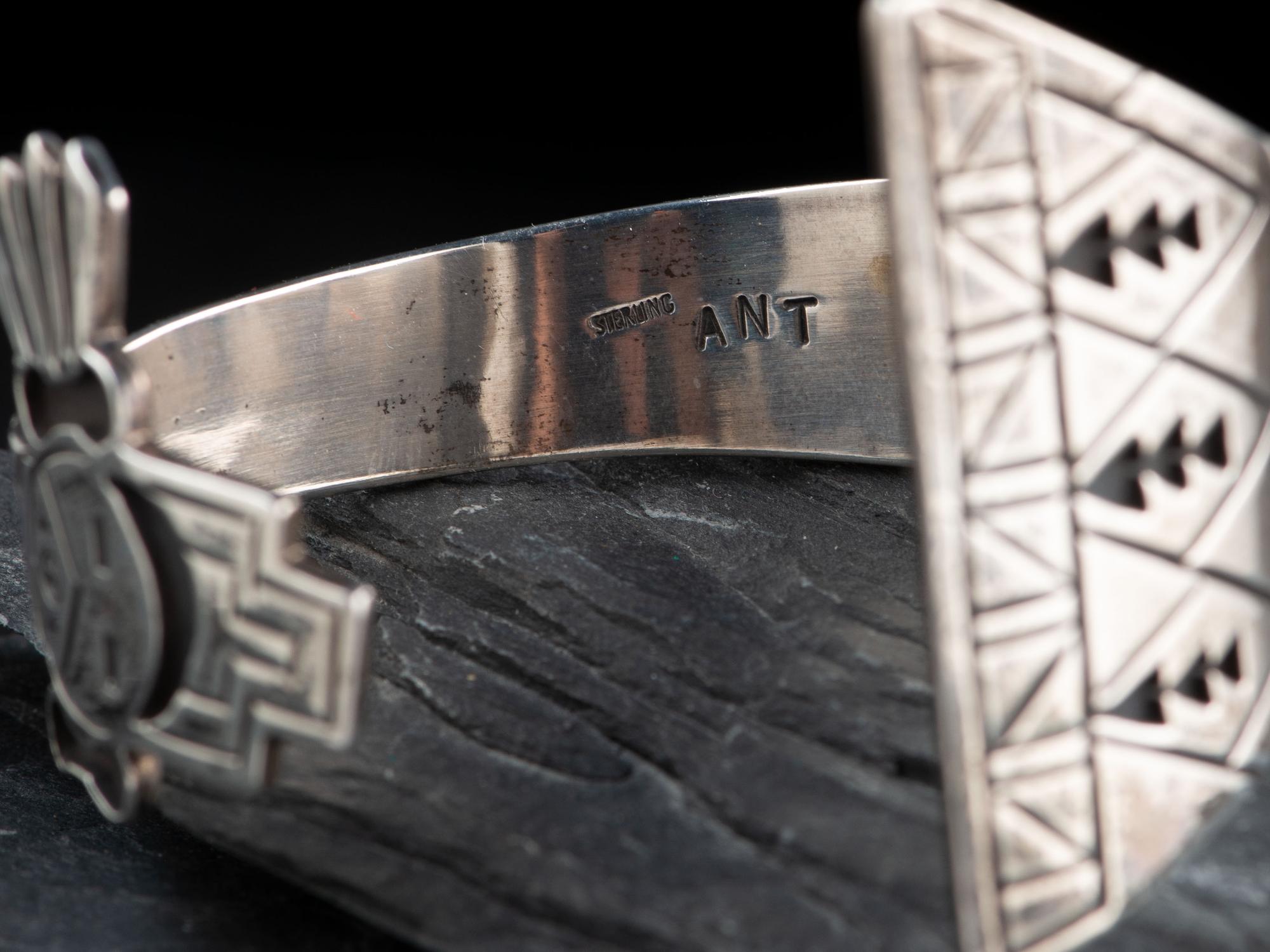 Navajo and Zuni Silver Cuff Bracelets