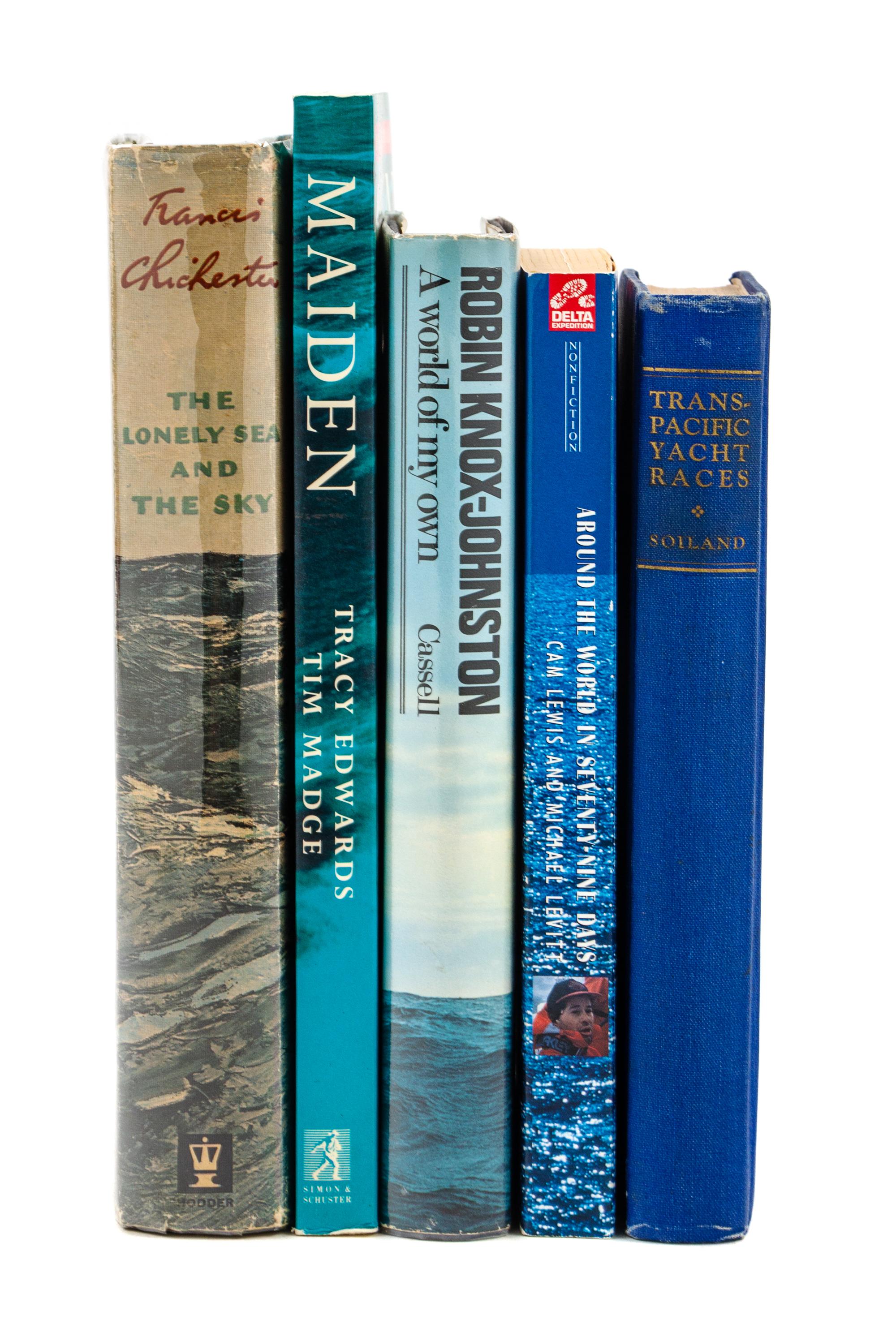 [YACHTING - SIGNED OR INSCRIBED]. A group of 11 works, including: