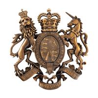 A Cast Composition Coat of Arms of the United Kingdom
