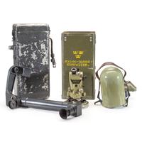 Lot of WWII-era Swedish and Swiss Military Optic Devices