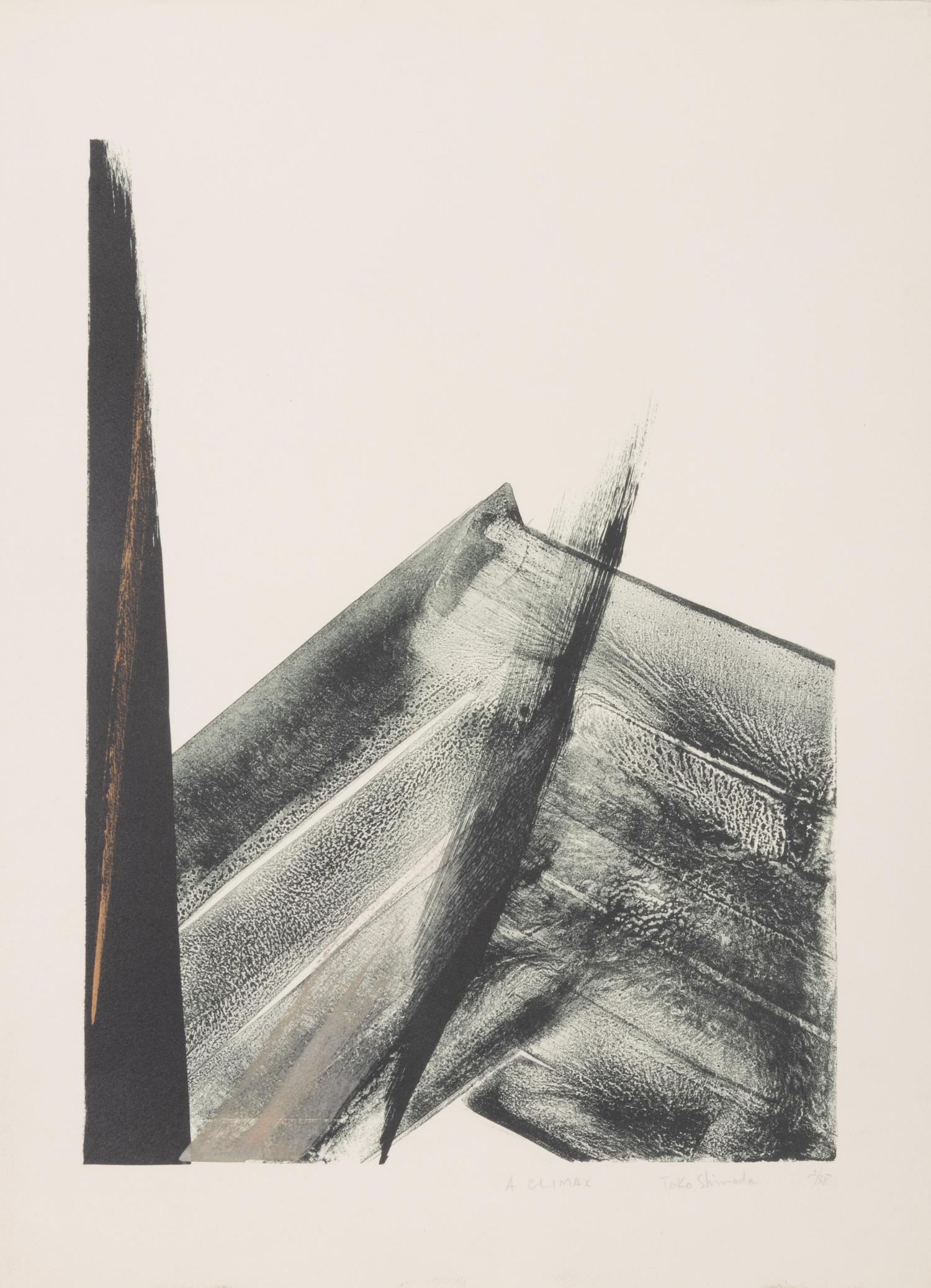 A group of three prints ( A Climax, From Yore, and A Form)