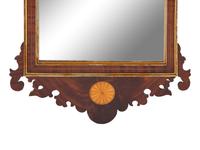 A Federal Style Parcel Gilt Mahogany Mirror