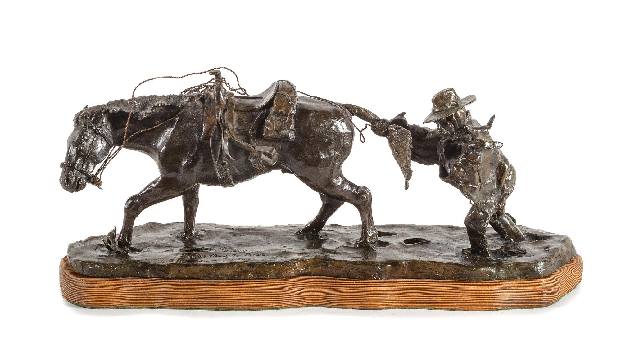 Austin Deuel Height 7 3/4 x length 18 1/2 x width 5 inches — (American, b. 1939)