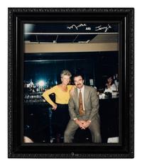 A Group of 20 Celebrity and Sports Personality Photographs Formerly Displayed at Mike Ditka’s Restaurant