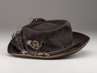 [CIVIL WAR]. Civil War US Officer's slouch hat with regimental number 104.