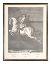 Six Austrian Equestrian Engravings